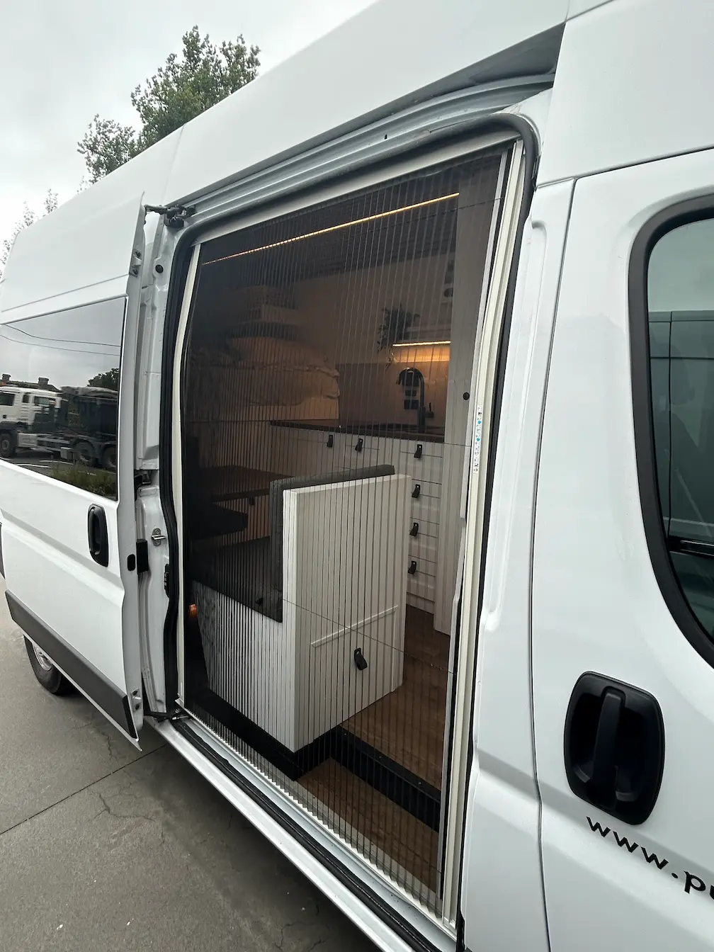 Schuifdeur met hordeur